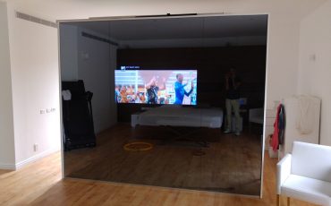 חיפוי קיר סלון, עיצוב קיר טלויזיה, MAGIC MIRROR