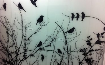 מחיצת זכוכית, הדפסה על זכוכית, זכוכית מודפסת